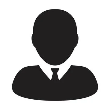 Associate icon vector male user person profile avatar symbol for business Stock Illustration