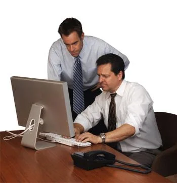 Associates at work 写真素材