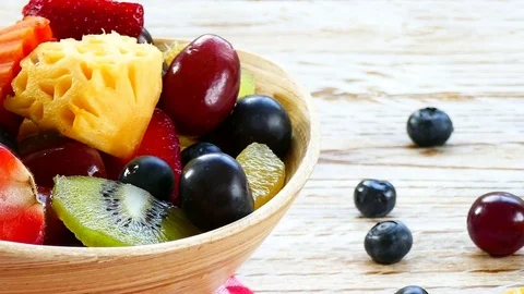 Assorted and mixed fruits Stock Footage 83945597