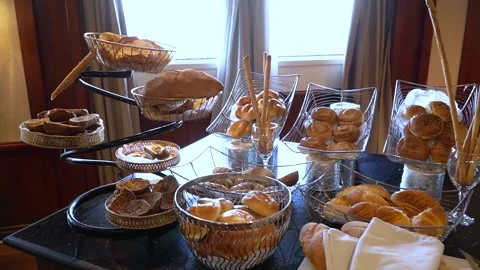 Assorted Bakery Display Stock Footage 311201303