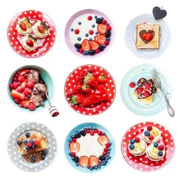 Assorted berry 9 pc copy Stock Photos