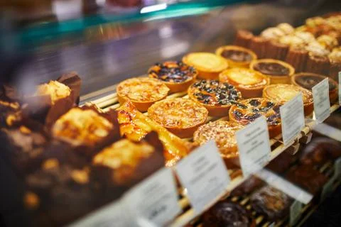 Assorted bread displayed in the Bakery Shop Foto stock