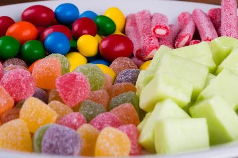 Assorted Candys Stock Photos