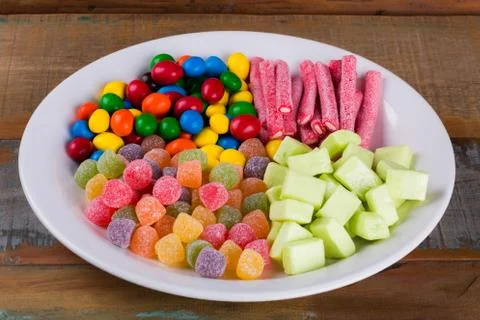 Assorted Candys Stock Photos