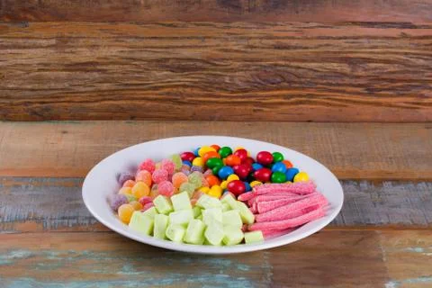 Assorted Candys Foto stock