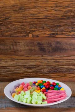 Assorted Candys Stock Photos