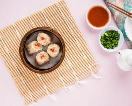 Assorted Chinese Dimsum Foto stock