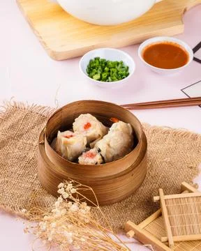 Assorted Chinese Dimsum Foto stock