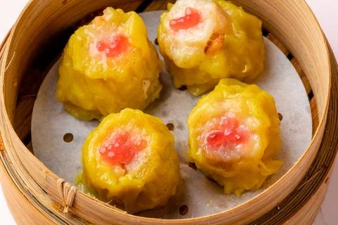 Assorted Chinese Dimsum Stock-Fotos