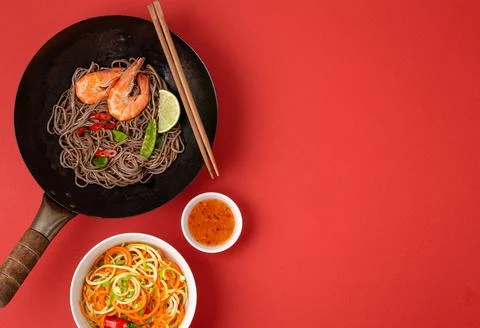Assorted Chinese dishes Stock Photos