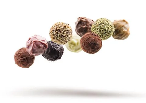 Assorted chocolates Stock Photos