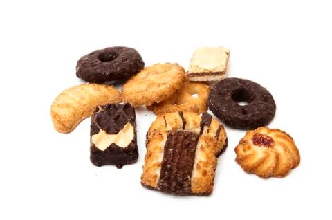 Assorted cookies Stock Photos