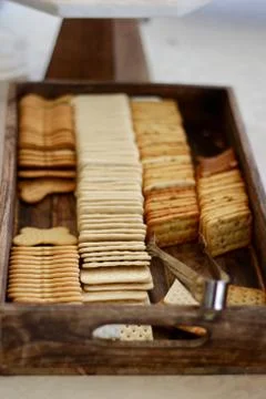 Assorted Crakcers Stock Photos