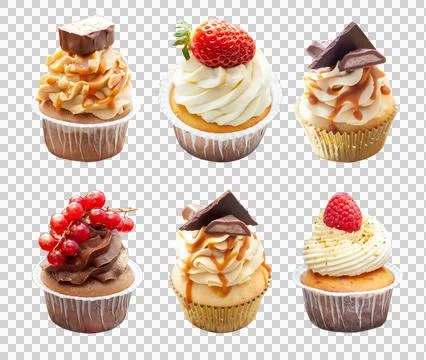 Assorted cupcakes 6 copy Stock Photos