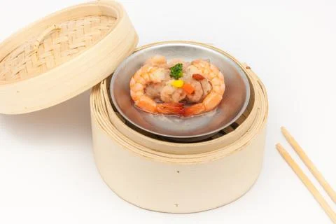 Assorted Dim Sum Stock Photos