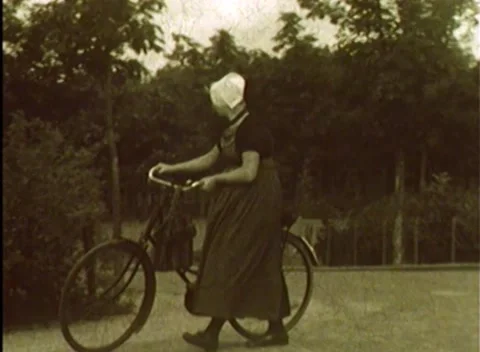 Assorted Dutch People (1949) Stock Footage 153748786