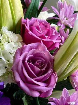 Assorted Flower Bouquet Foto stock