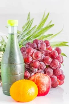 Assorted fresh fruit Stock Photos