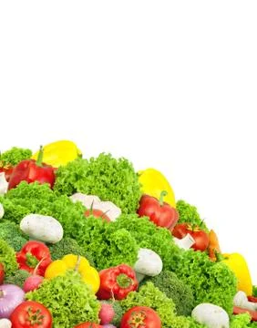 Assorted fresh vegetables Stock Photos