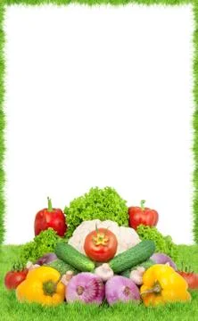Assorted fresh vegetables Stock Photos