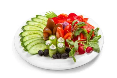 Assorted fresh vegetables Stock Photos