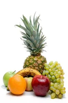 Assorted Fruit An assortment of delicious and healthy fruits. Copyright: x... Stock Photos