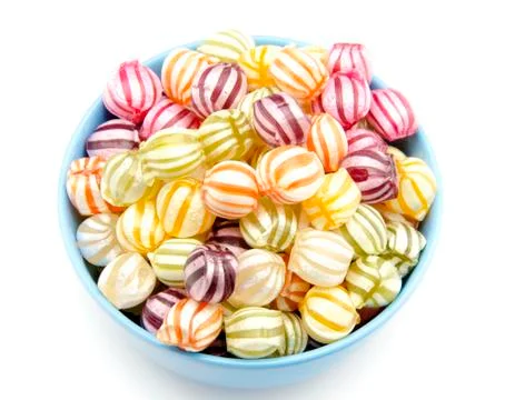Assorted fruit candies Foto stock