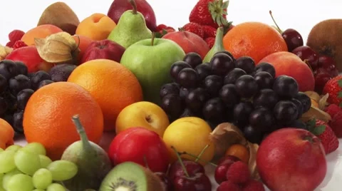 Assorted fruit Stock Footage 8571930