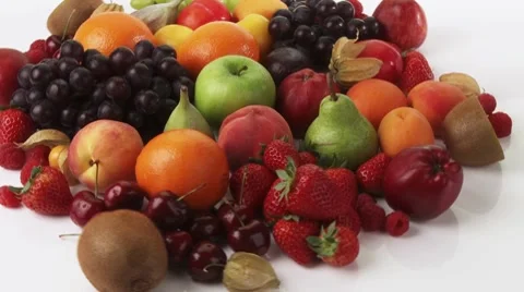 Assorted fruit Stock Footage 8571951