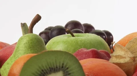 Assorted fruit Stock Footage 8571952