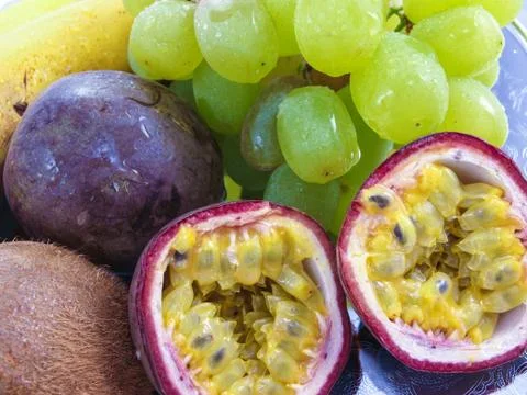 Assorted fruits Stock Photos