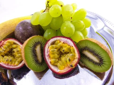 Assorted fruits Stock Photos