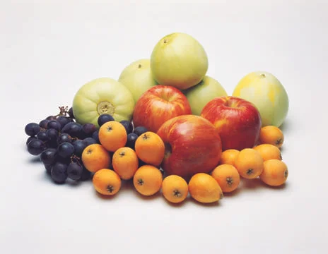 Assorted fruits Stock Photos