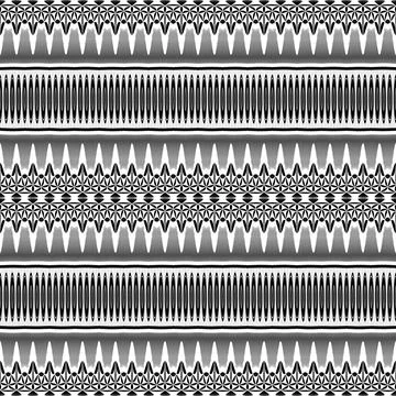 Assorted geometric patterns Stock Illustration