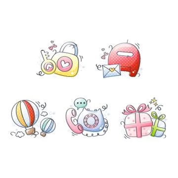 Assorted Icons イラスト素材