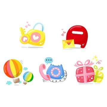 Assorted Icons イラスト素材