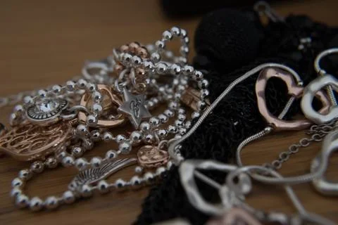 Assorted Jewelry Stock Photos