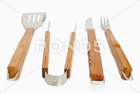 Assorted kitchen utensils Stock Photos