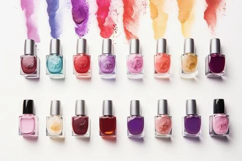 Assorted make up in studio Stock Photos