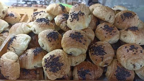 Assorted mini pasty Stock Photos