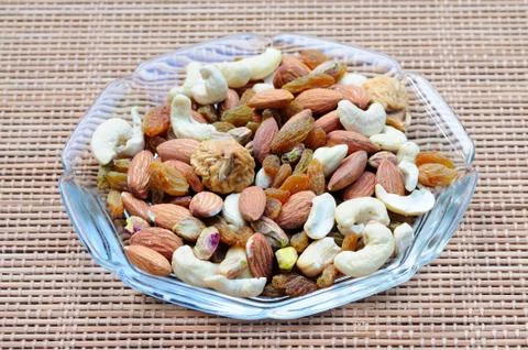 Assorted Nuts Stock Photos