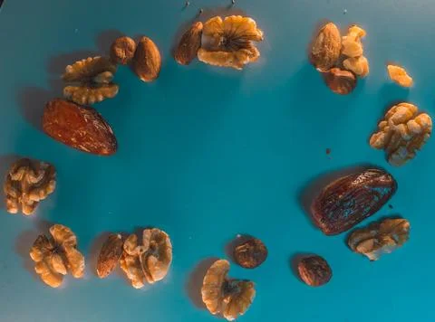 Assorted nuts Stock Photos