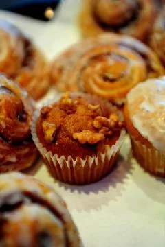 Assorted pastry Stock Photos