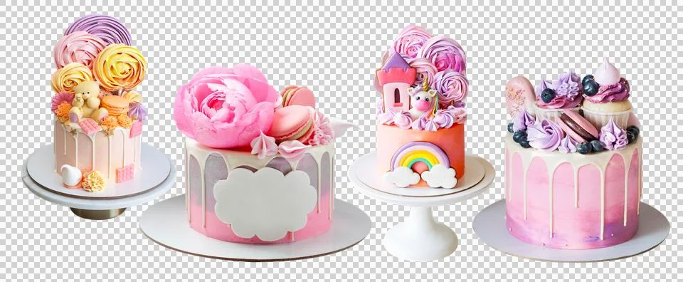 Assorted pink Stock Photos