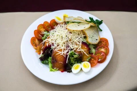 Assorted Restaurant Dish Stock Photos