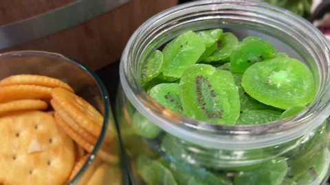 Assorted salad toppings Stock Footage 312096536