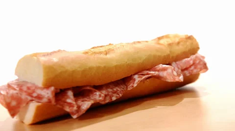 Assorted sandwiches, edited sequence Stock Footage 34697246