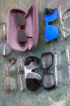 Assorted spectacles collection Фото