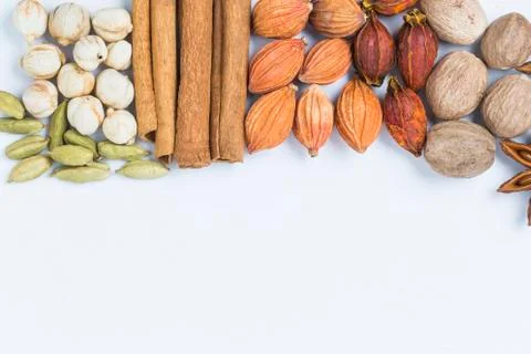 Assorted spices Stock-Fotos