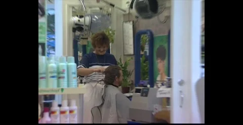 Assorted Storefronts Inside Busy Shopping Centre – Australia 1989 Stock Footage 318823991